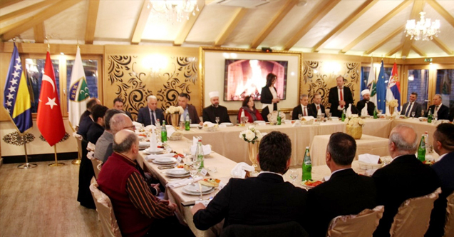 Türk ve Boşnak sefirler ‘Sancak iftarı’nda buluştu