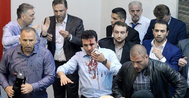 Kuzey Makedonya'da eski meclis başkanı, istihbarat başkanı ve bakanlara hapis