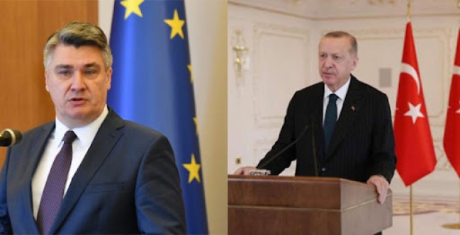 Milanoviç, Erdoğan'ı Hırvatistan'a davet etti