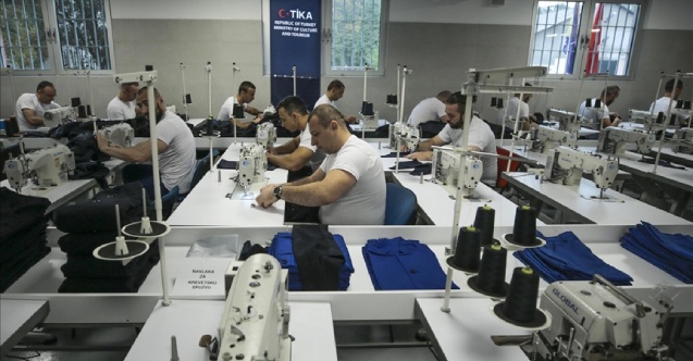 TİKA, Zenitsa Kapalı Tip Cezaevi'ne dikim atölyesi kurdu