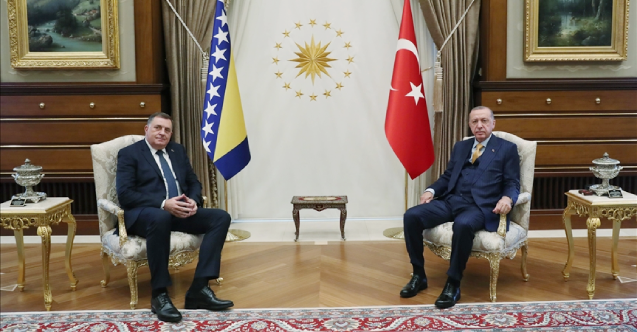Cumhurbaşkanı Erdoğan, Bosnalı Sırp lider Dodik ile görüştü