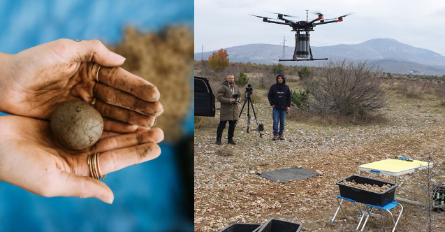 Hırvatistan'da drone'larla ağaçlandırma seferberliği
