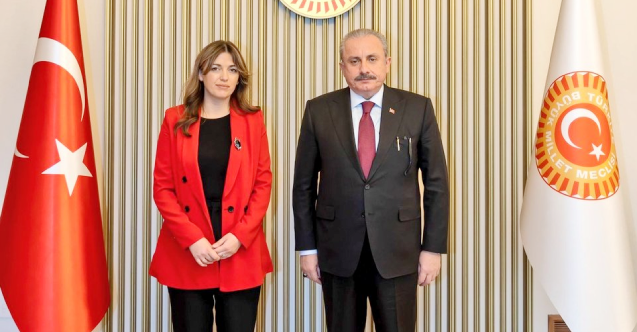 TBMM Başkanı Şentop, Kosova Adalet Bakanı Haxhiu'yu kabul etti