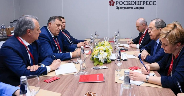 Dodik, Lavrov’la görüştü: "İş birliği geliştirilecek"