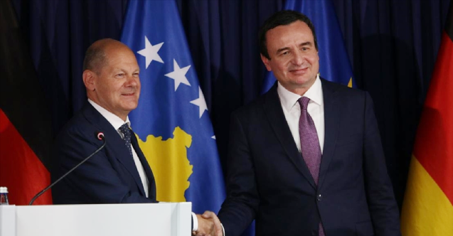 Scholz'dan Sırbistan ve Kosova'ya: "Birbirini tanımayan iki ülke AB'ye üye olamaz"