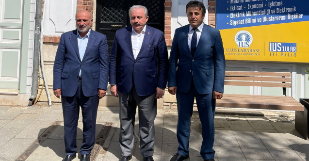 TBMM Başkanı Şentop, IUS'un İstanbul'daki ofisini ziyaret etti