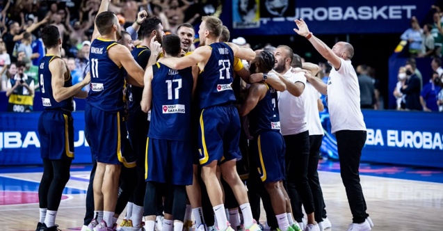 Bosna Hersek, son Avrupa şampiyonu Slovenya'yı mağlup etti