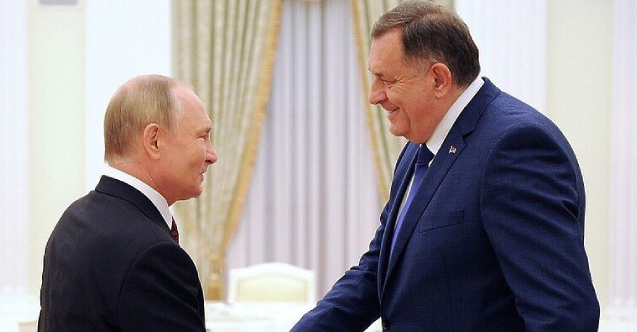 Bosnalı Sırp lider Dodik, Putin’le görüştü: "Israrlı tutumunuz, Sırp Cumhuriyetini koruyor"