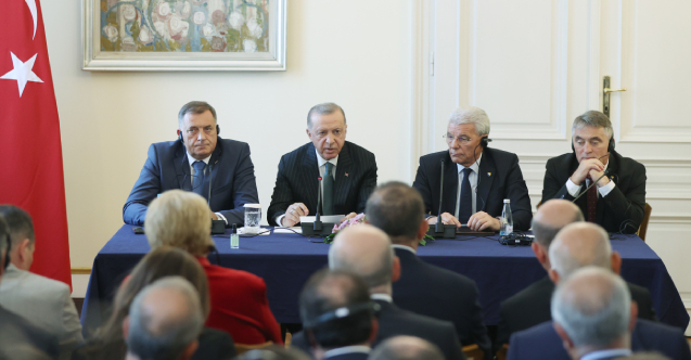 Cumhurbaşkanı Erdoğan: "Bosna Hersek-Türkiye arasındaki gidiş gelişleri kimlik kartıyla yapabilme kararını verdik"