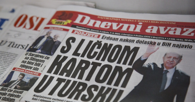 Erdoğan’ın ziyareti Bosna basınında geniş yer buldu
