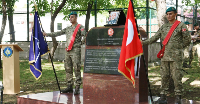 Kosova'da 1999'da şehit düşen Türk askeri anıldı