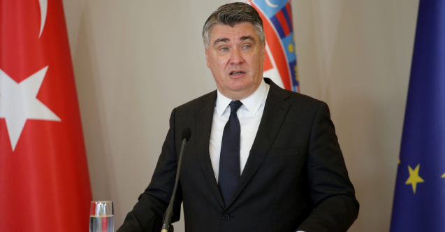 Milanovic: “Türkiye, Hırvatistan’ın zor zamanlarında gösterdiği destekle her zaman yanında oldu”