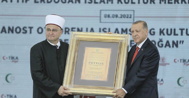 Sisak'ta açılan İslam Kültür Merkezi, Erdoğan'ın adıyla anılacak