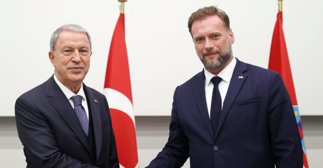 Milli Savunma Bakanı Akar, Hırvatistan Savunma Bakanı Banozic ile görüştü