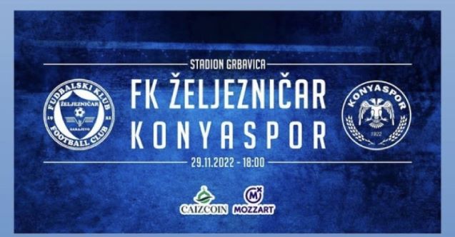 Konyaspor 29 Kasım'da Zeljeznicar'a konuk oluyor