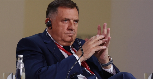 Bosnalı Sırp lider Dodik, Kosova'nın tanınmasına asla izin vermeyeceğini söyledi