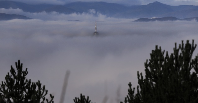 Saraybosna'da yoğun sis ve hava kirliliği etkili oldu