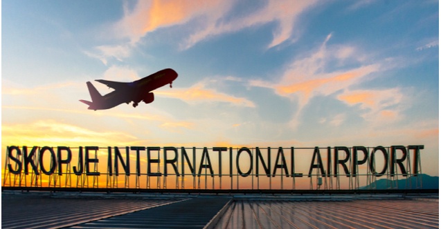 Uluslararası Üsküp Havalimanında bomba paniği