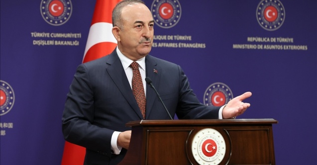 Çavuşuğlu, Dacic ile ortak basın toplantısında konuştu