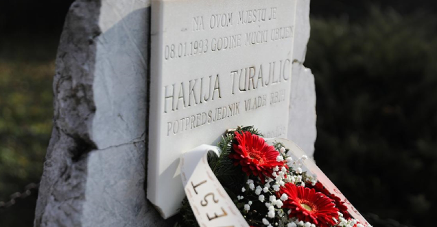 Eski Bosna Hersek Başbakan Yardımcısı Turayliç törenle anıldı