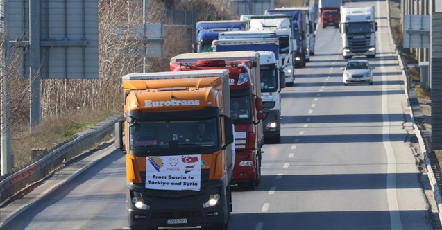 Bosna Hersek'te deprem bölgesi için yardım seferberliği başlatıldı