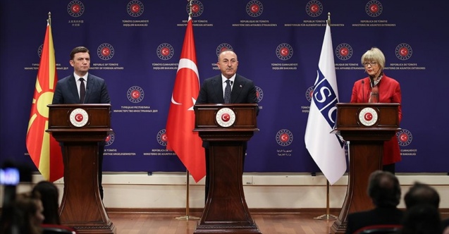 Çavuşoğlu: "(Kuzey Makedonya ile) Tarihi ve kültürel bağlarımız var"