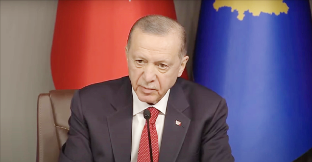Cumhurbaşkanı Erdoğan: "Kosova ile Sırbistan'ın barışçıl ve yapıcı yaklaşımlar sergilemesini bekliyoruz"
