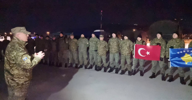 Kosova Güvenlik Gücü özel timi Türkiye’ye hareket etti