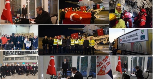 Belgrad Büyükelçiliğinden Sırbistan'a "deprem dayanışması" teşekkürü
