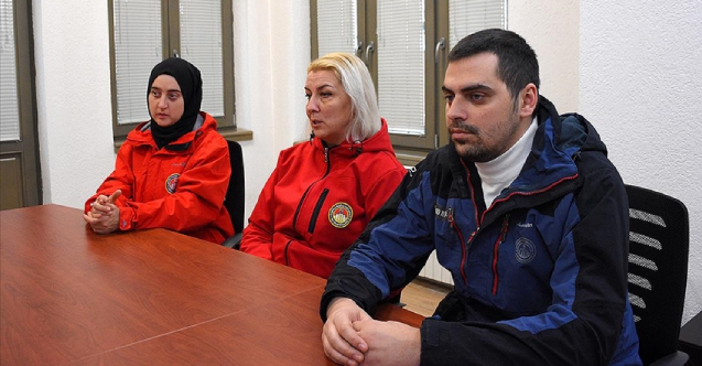 Bosna Hersekli arama kurtarma ekibi, TİKA'nın eğitimlerinde öğrendiklerini deprem bölgesinde uyguladı