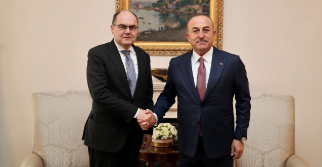 Çavuşoğlu, Bosna Hersek Yüksek Temsilcisi Schmidt ile görüştü