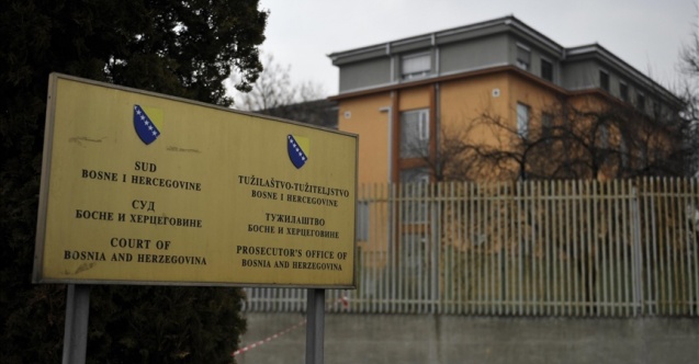 Saraybosna'daki mahkeme binaları tahliye edildi