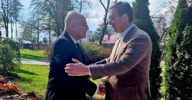 Yunanistan Dışişleri Bakanı Dendias, Sırbistan'ın tarihi dostu olduklarını söyledi