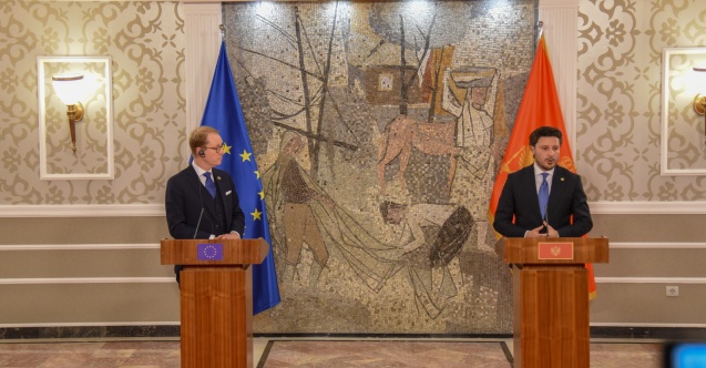 İsveç'ten, Karadağ'ın AB üyelik sürecine destek