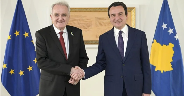 Kosova Başbakanı Kurti, AP Başkan Yardımcısı Wieland ile görüştü
