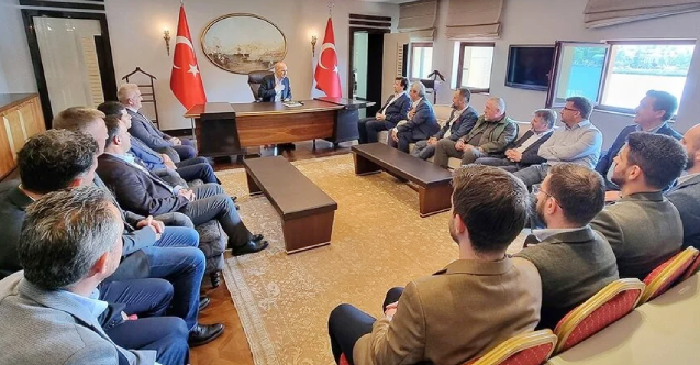 Kurtulmuş, Makedonya'daki Türk STK'lerin temsilcileriyle bir araya geldi