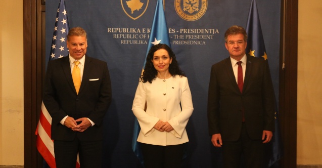 Osmani, Lajcak ve Escobar ile görüştü