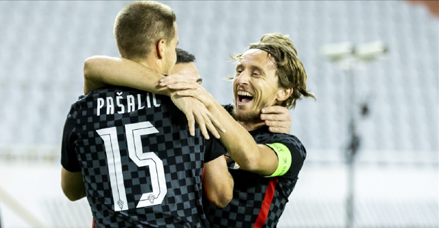 UEFA Uluslar Ligi'nde ilk finalist Hırvatistan