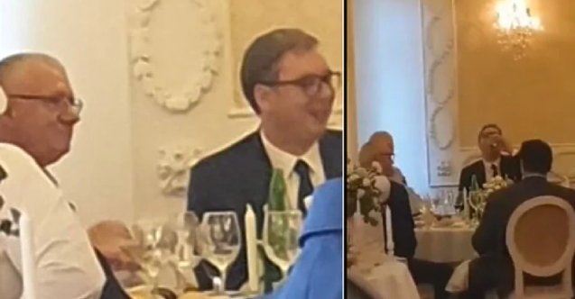 Vucic'in Çetnik şarkıları eşliğinde eğlenmesi tepkiye neden oldu