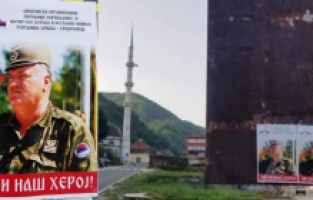 Srebrenitsa'da yine Mladiç provokasyonu: Sen bizim kahramanımızsın!