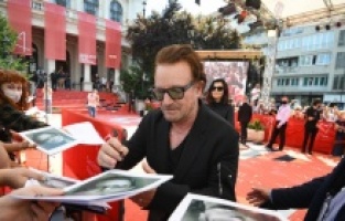 U2'nun solisti Bono, Saraybosna Film Festivali'ne katıldı