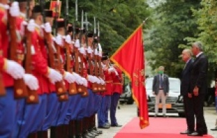 Cumhurbaşkanı Erdoğan, Karadağ temaslarını tamamladı