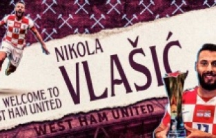 Nikola Vlašić, West Ham United'a imza attı