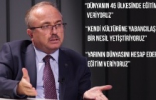 Türkiye Maarif Vakfı Başkanı Akgün: "Kendi kültürüne yabancılaşmayan bir nesil yetiştiriyoruz"
