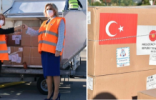 Türkiye’nin hibe ettiği aşılar Karadağ’a ulaştı