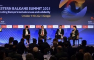 Üsküp'te "Batı Balkanlar 2021 Zirvesi"
