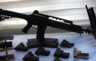 Üsküp'te yasadışı silah atölyesi bulundu