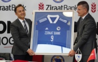 Ziraat Bankası'nın Bosna Hersek futboluna desteği sürüyor