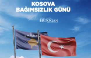 Erdoğan’dan Kosova’ya tebrik