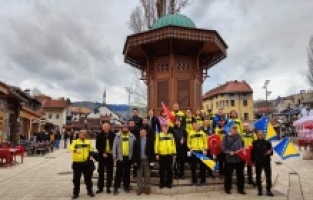 Saraybosna'dan Çanakkale'ye "Atalarımın İzinde" yürüyüşü